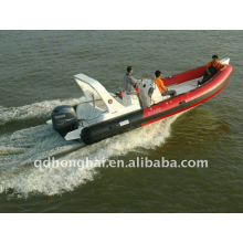 Yate de lujo de los barcos inflables RIB680A sport con motor de 115 CV de pvc